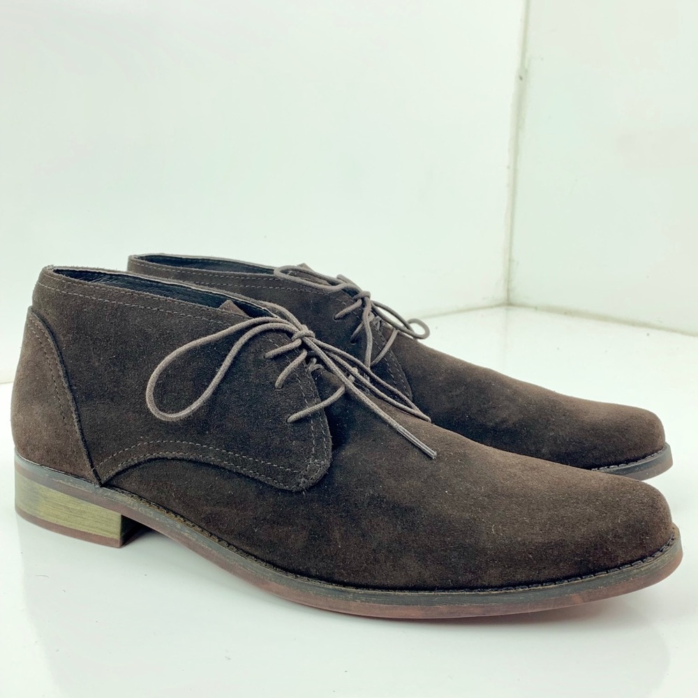 Mark Nason memory foam lux chocolate brown chukkas